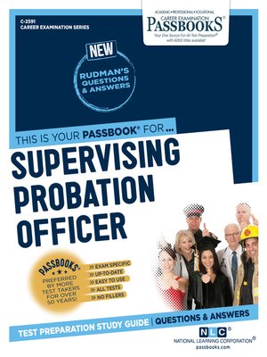 cover image of Supervising Probation Officer